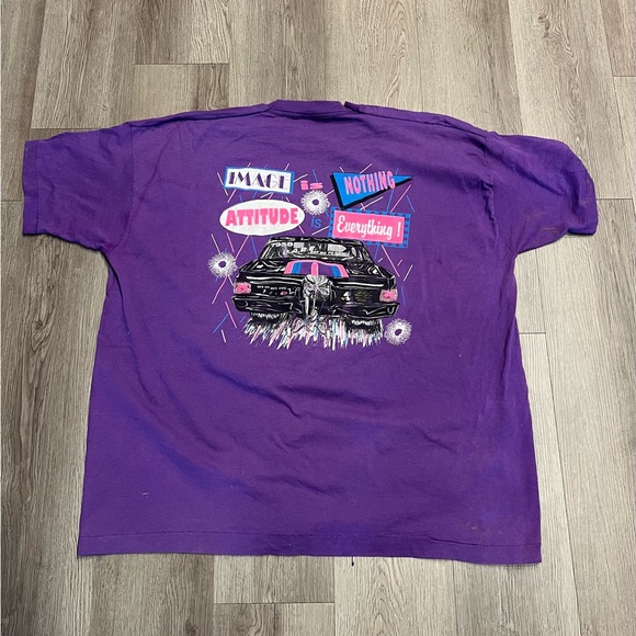 80’s SINGLE STITCH DRAG RACING T-SHIRT - Picture 2 of 3